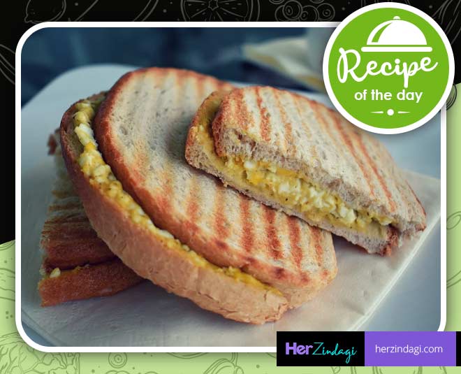 Egg Masala Sandwich: Give Yourself A Healthy Treat Every Morning With ...