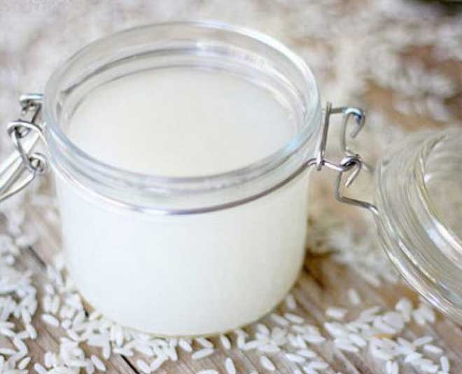 hair fall remedy rice water inside