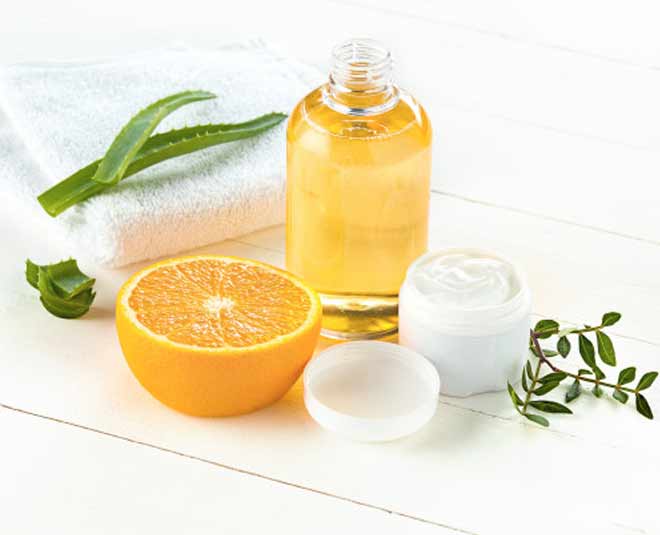 homemade body lotion inside