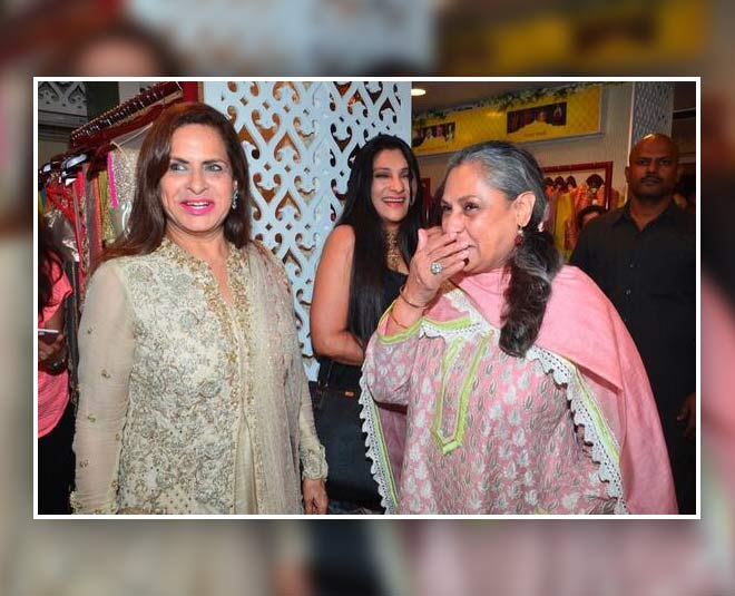 jaya bachchan with sister in law