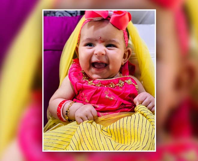 अष्टमी स्पेशल kapil sharma daughters inside