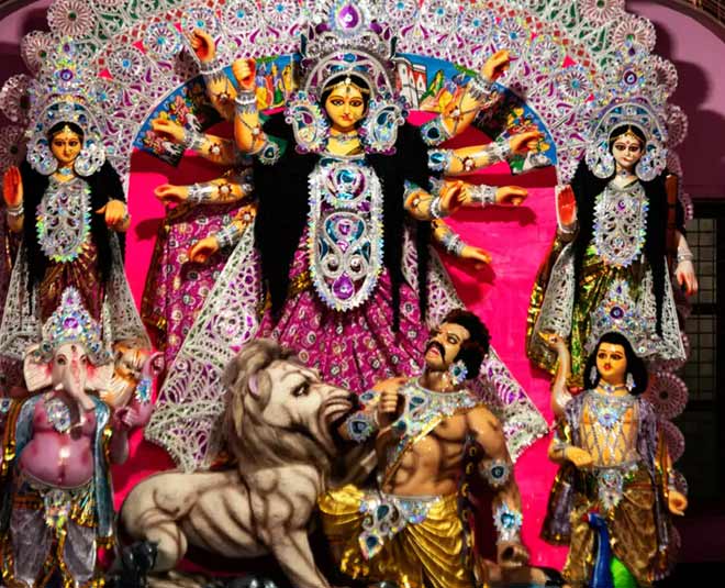 mahalaya durga puja inside