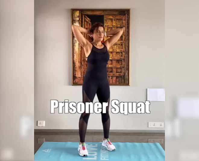 prisoner squat inside