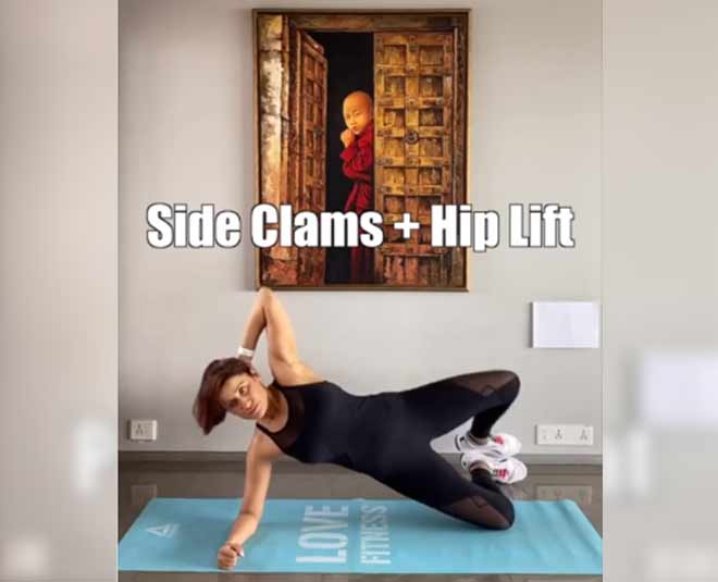 side clams hip lift inside