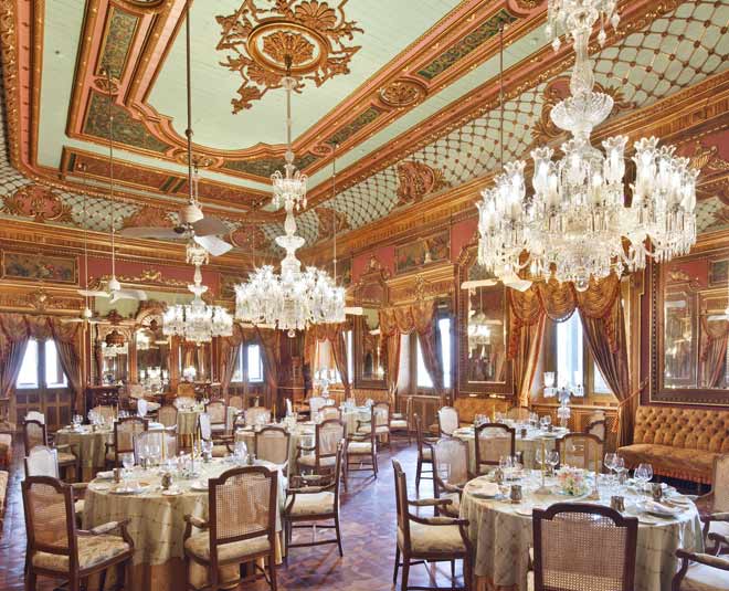 taj falaknuma palace hyderabad world most expensive hotel inside