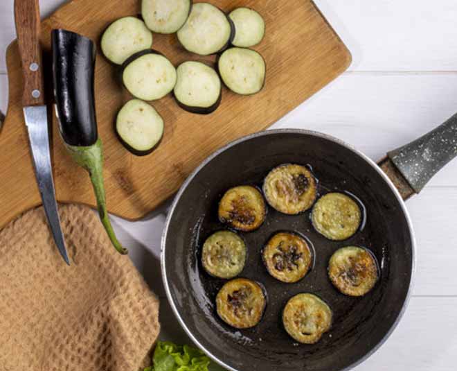 तवा फ्राई बैंगन- tawa fry eggplant