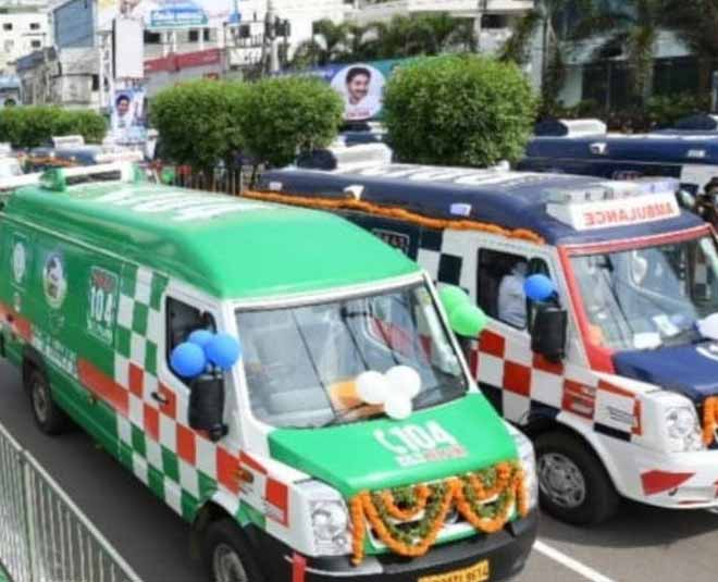 veeralakshmi woman ambulance driver inside