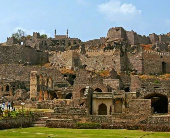 गोलकोंडा किला, आंध्र प्रदेश famous forts in india goalkonda inside