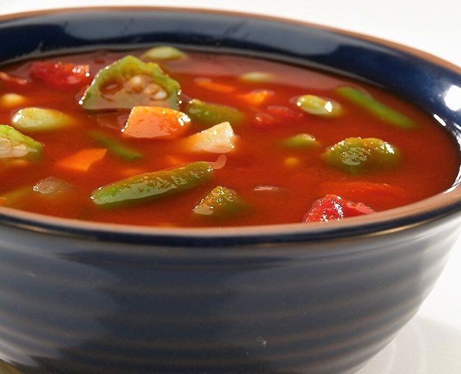 ASIAN OKRA TOMATO VEG BROTH inside 