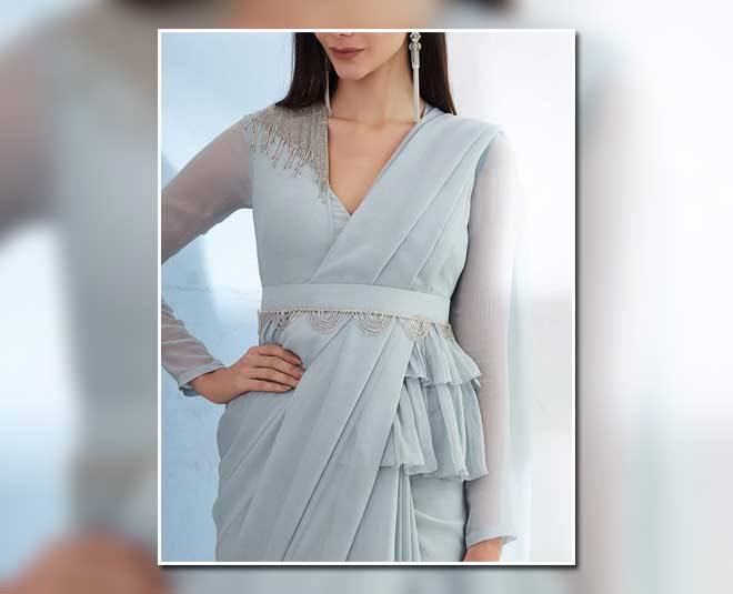 Kamar Jahan Blogs 10 Ways To Stylize Your Saree With A Belt, Statement  Belted Saree Look