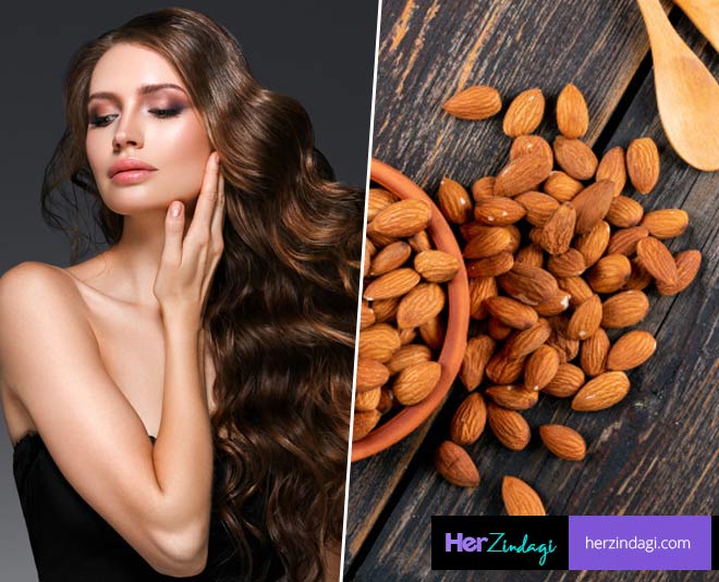 DIY Almond Hair Mask For Shiny Hair In Hindi | diy almond hair mask for  shiny hair | HerZindagi