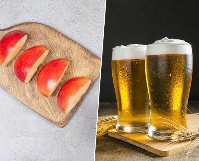 apple beer hair mask