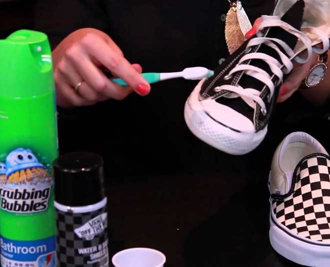 oxiclean canvas shoes