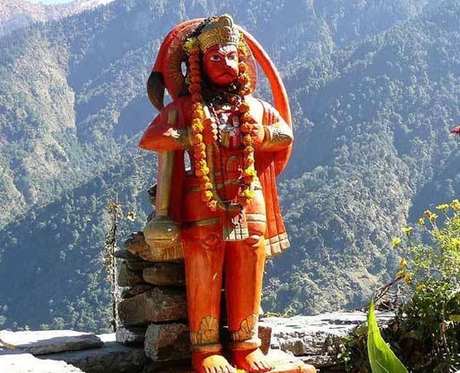 हनुमान धारा मंदिर, उत्तर प्रदेश famous hanuman dhara temples in india inside