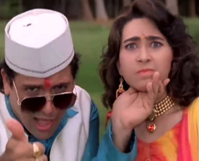 करिश्मा कपूर और गोविंदा govinda and karishma on screen