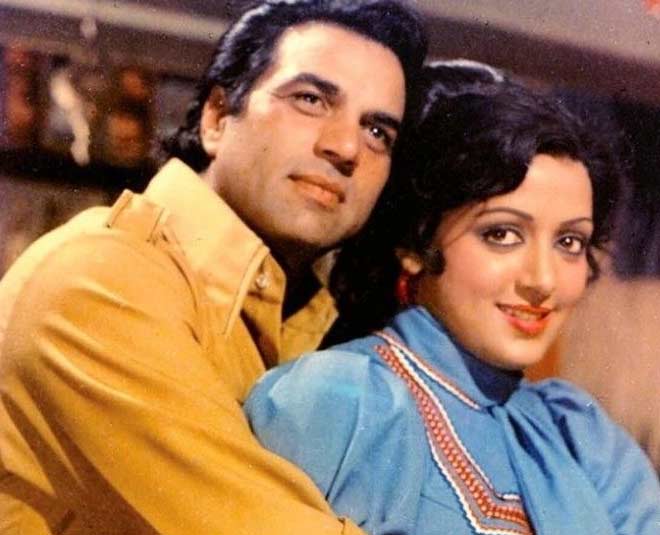 धर्मेंद्र और हेमा मालिनी hema and dharmendra on screen