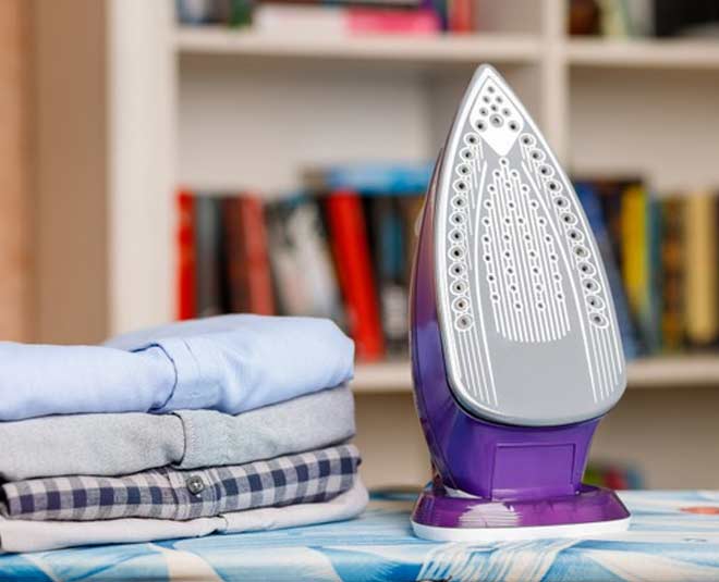 inside ,tips of iron board