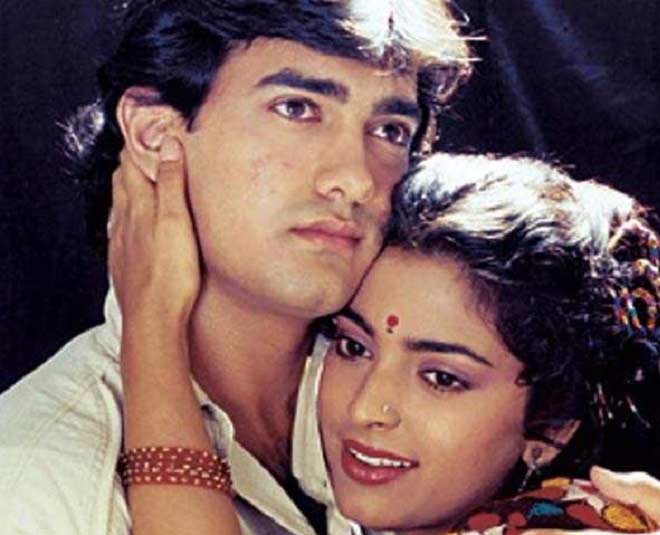 आमिर खान और जूही चावला juhi chawla and aamir khan on screen