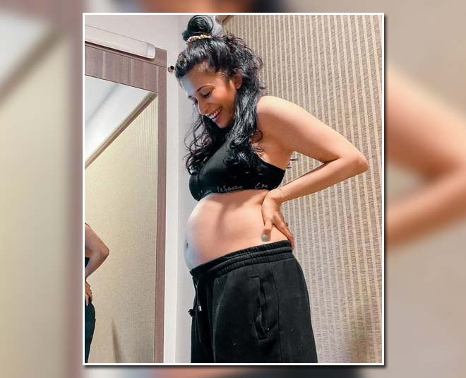 kishwar merchent baby bump