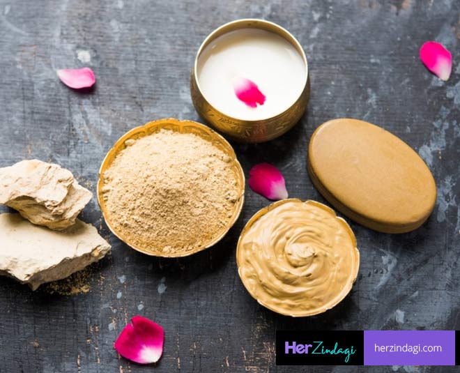 curd and multani mitti for hair