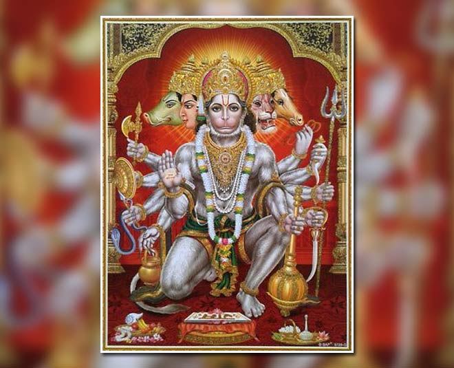 panchmukhi hanuma idol