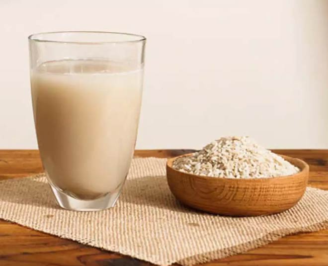 rice water using