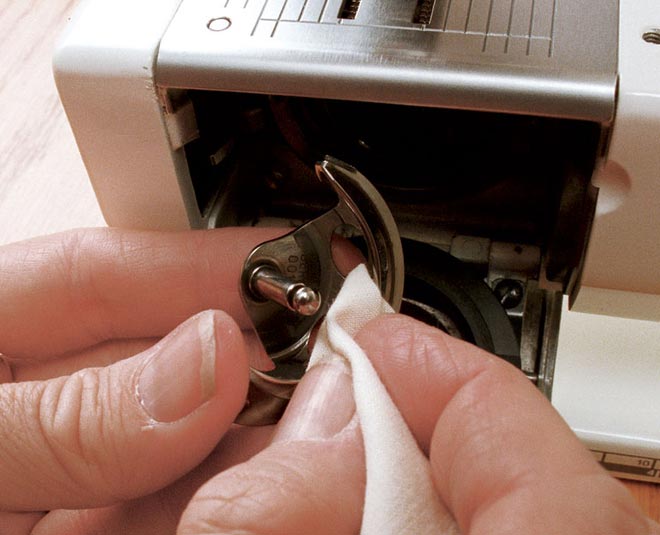 sewing machine care and maintenance inside