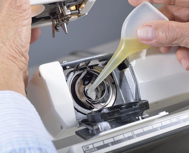 sewing machine care and maintenance inside