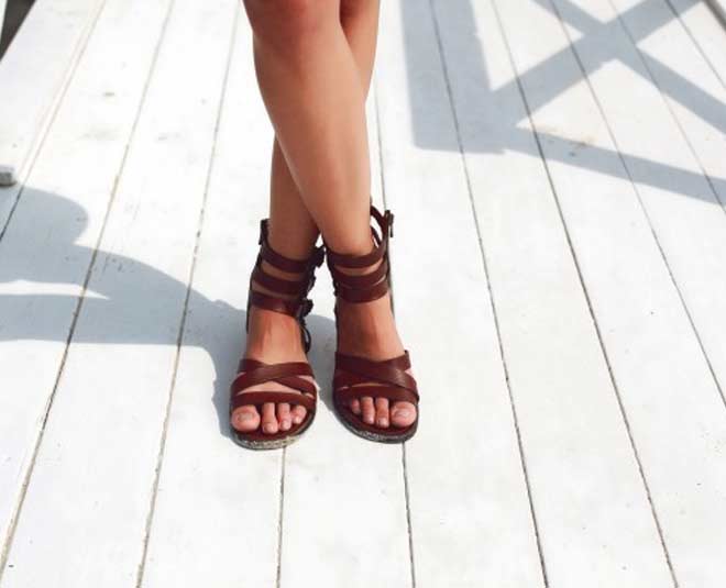 strappy sandals