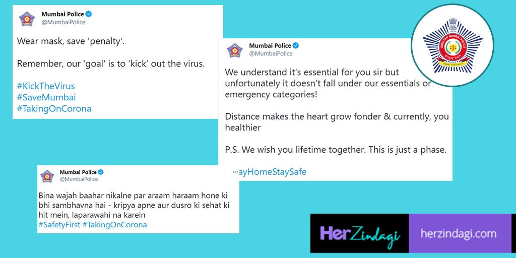Times Mumbai Police Won Our Hearts With Their Twitter Replies And Posts |  HerZindagi