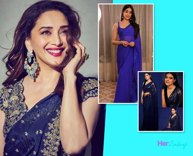 Planning To Wear A Blue Saree? Take Cues From Our Bollywood Divas