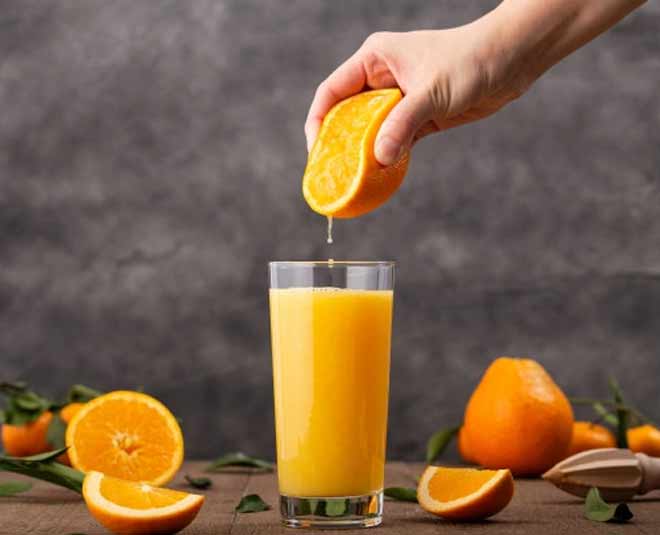 citrus fruit juices in microwave