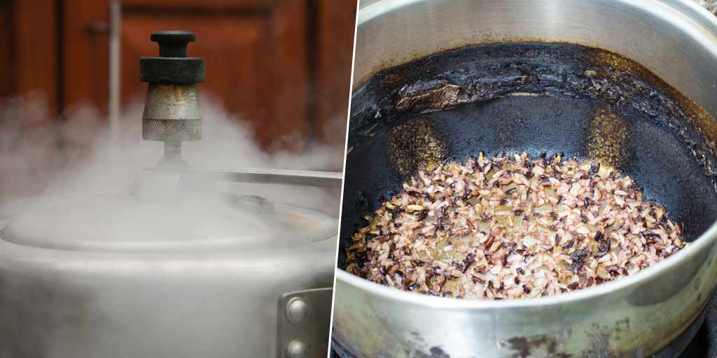 How To Remove Burnt Rice From Cooker जले हुए चावल प्रेशर कुकर में चिपक