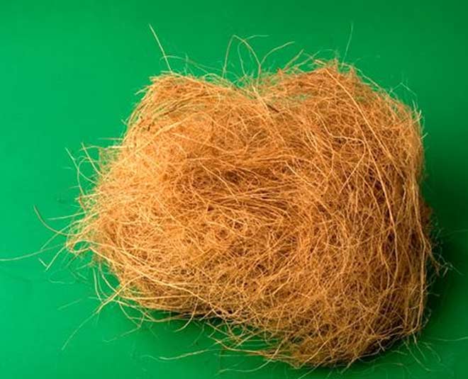 बर्तन धोने के लिए बनाएं स्क्रबर coconut husk scrubber