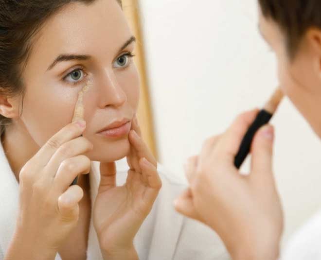 concealer applying tips
