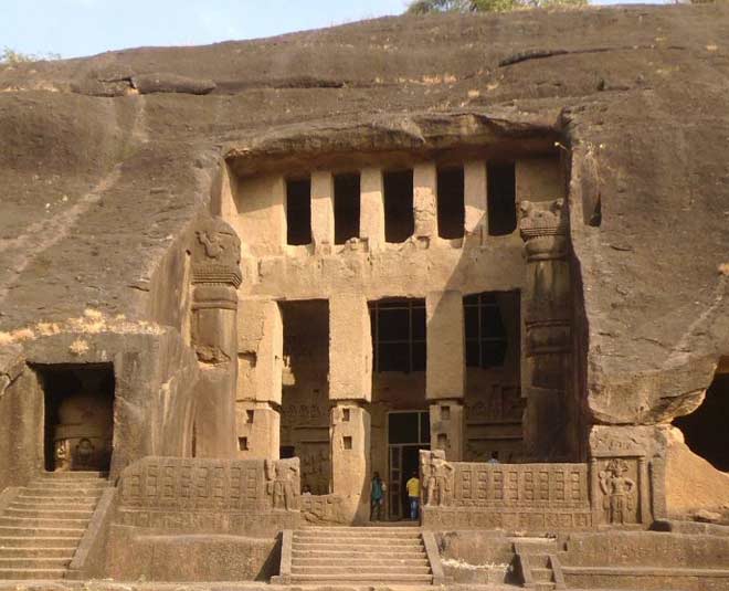 कन्हेरी गुफाएं famous historical places of maharashtra kanheri caves inside