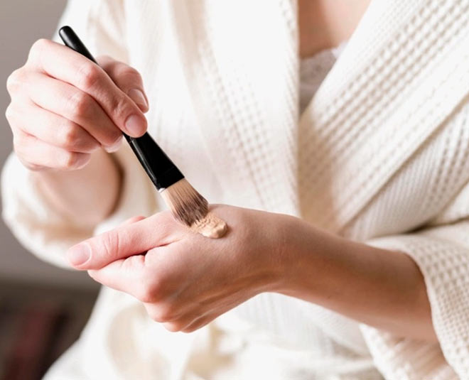 foundation brush  how to apply liquid foundation