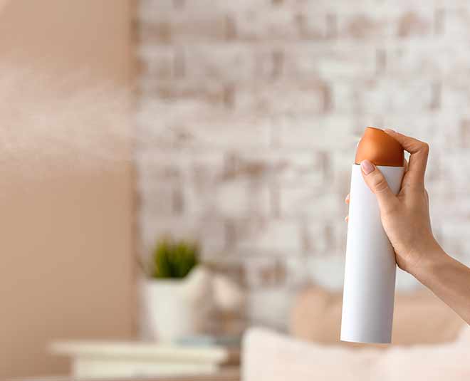 how to make gulmohar flower room freshener spray at home