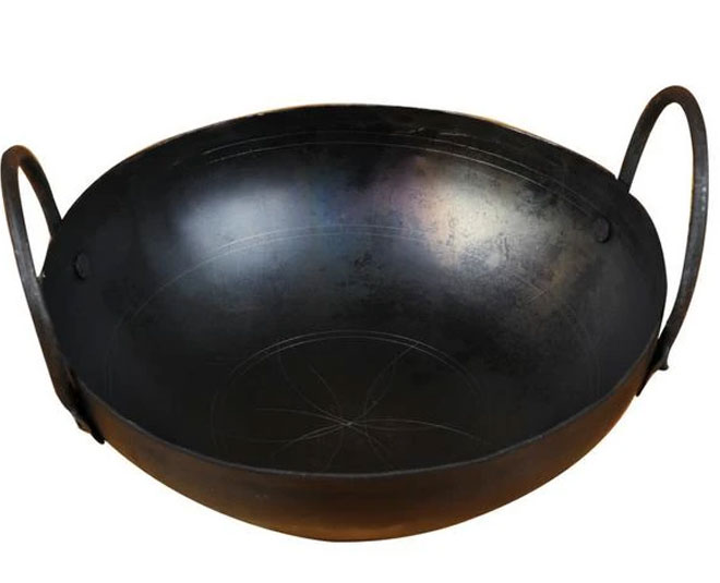 iron wok for seasoning