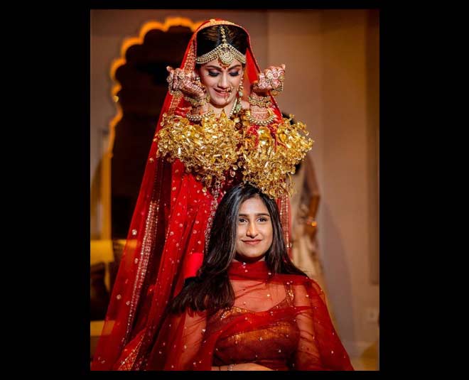 Upasana Konidela upcycles her mehendi outfit for sister Anushpala's wedding  | Telugu Movie News - Times of India