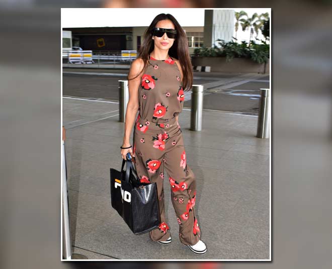 Malaika Arora Serves Eleganza in Christian Dior Outfit Along With Louis  Vuitton Bag at the Airport (View Pics)