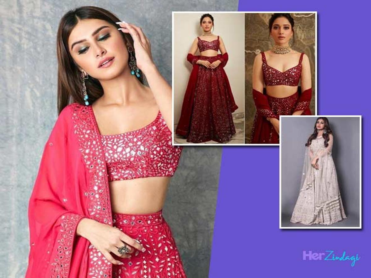 lehenga wear by actress