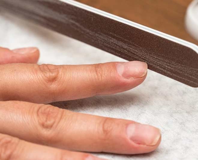 nail filing manicure tips