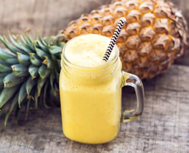 pineapple juice for moles on neck