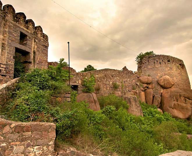 फोर्ट के सीक्रेट टनल्स secret tunnels in golconda fort