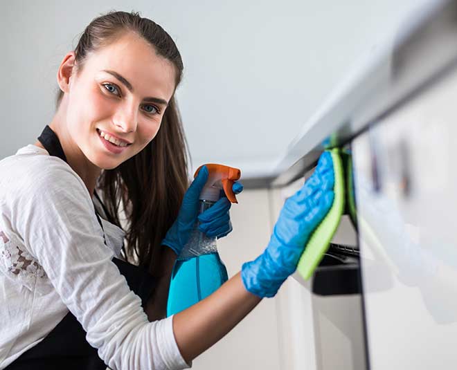 should avoid during kitchen cleaning inside 