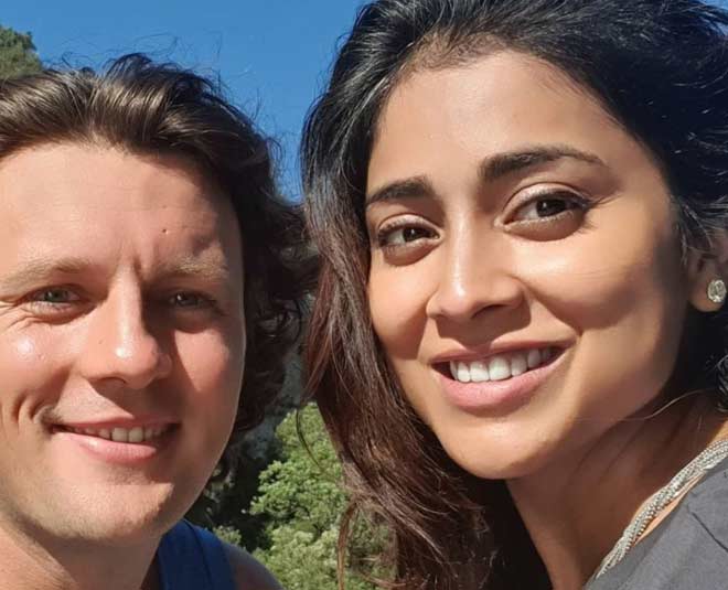 shriya saran with husband andrei