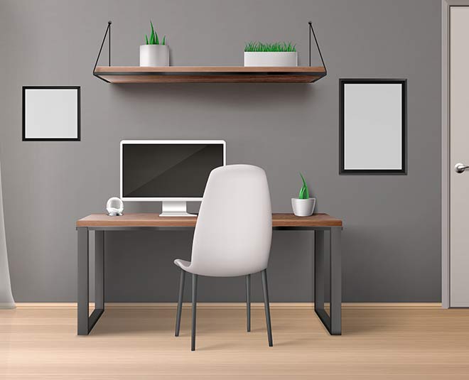 study table upper place