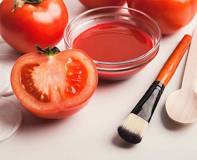 tomato face pack for oily skin
