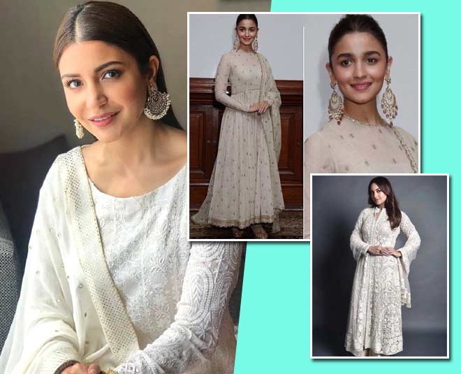 Planning To Wear A White Anarkali? Take Cues From Our Bollywood Divas |  HerZindagi